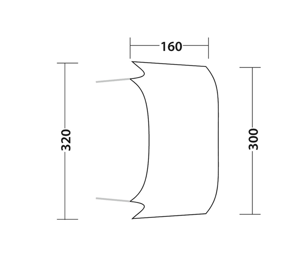 Outwell Lounge Tent Connector M